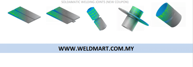 soldamatic welding joints (new coupon)